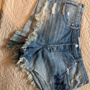 Denim Shorts. Never worn.